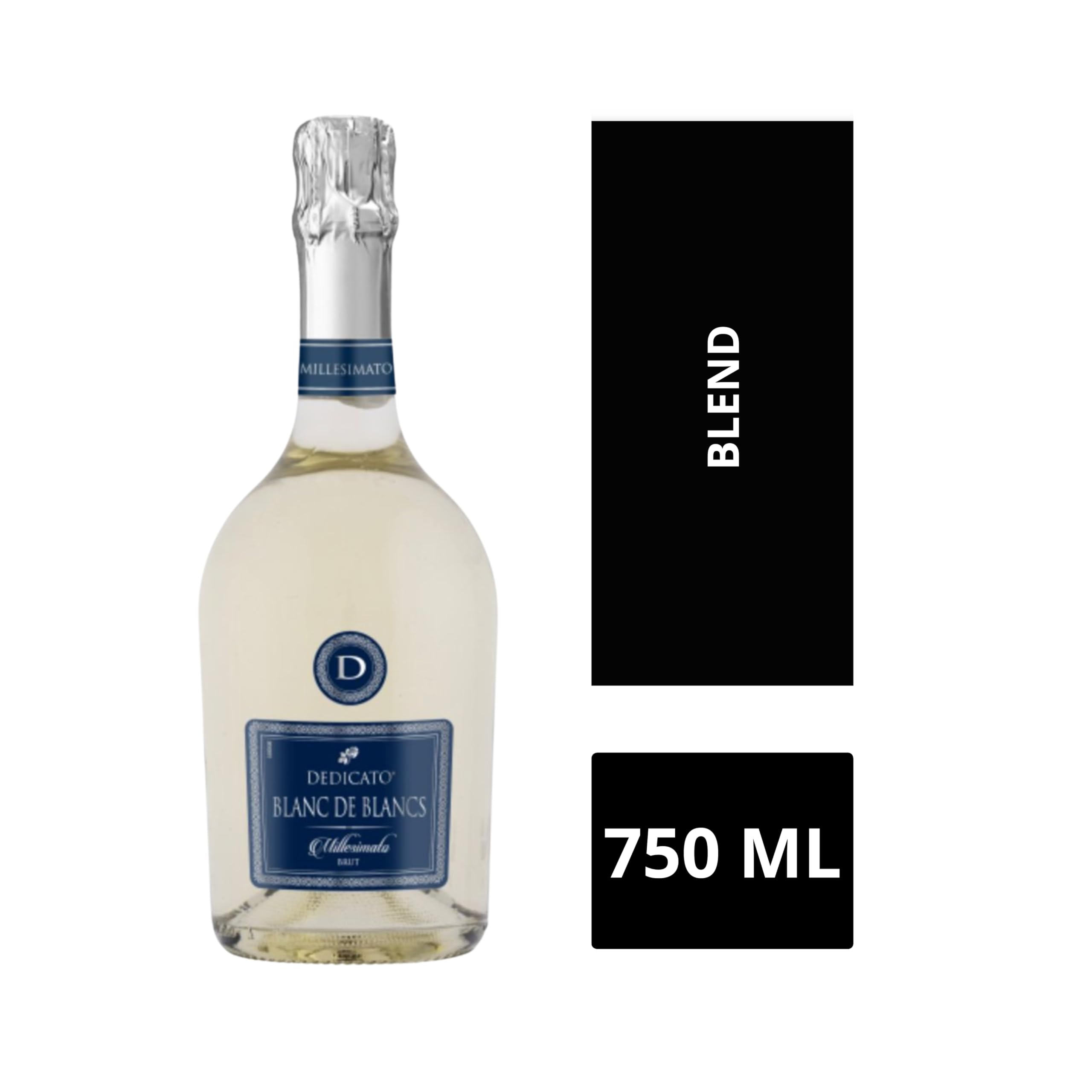 Espumante Dedicato Blanc de Blancs Brut 750ml | Amazon.com.br